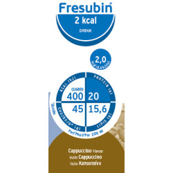 FRESUBIN 2 KCAL DRINK CAPPUCCINO 4 FLACONI X 200 ML