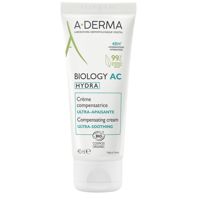 ADERMA BIOLOGY AC HYDRA CREMA COMPENSATRICE ULTRA LENITIVA 40 ML ADERMA BIOLOGY AC HYDRA CREMA COMPENSATRICE ULTRA LENITIVA 40 ML