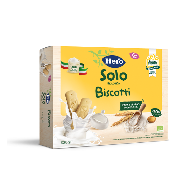 HERO BABY SOLO BISCOTTO SOLUBILE 8X40 G HERO BABY SOLO BISCOTTO SOLUBILE 8X40 G