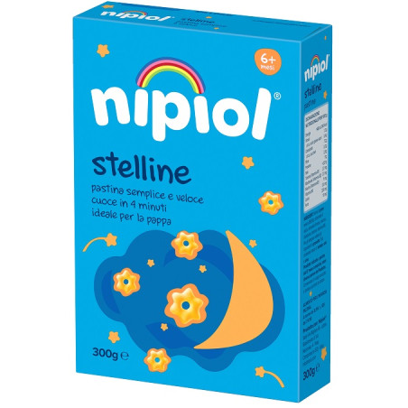 NIPIOL PASTINA STELLINE 300 G NIPIOL PASTINA STELLINE 300 G