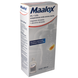 MAALOX*OS SOSP 250ML 4%+3,5%