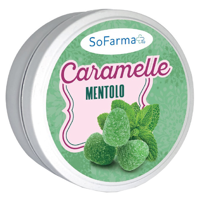 CARAMELLE MENTOLO 40 G SOFARMAPIU' CARAMELLE MENTOLO 40 G SOFARMAPIU'