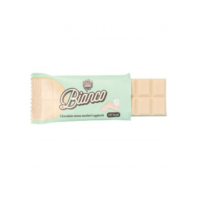 CHOCO ZERO TAVOLETTA CIOCCOLATO BIANCO 25 G CHOCO ZERO TAVOLETTA CIOCCOLATO BIANCO 25 G
