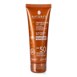 NATURE'S I SOLARI CREMA VISO CORPO SPF 50 75 ML EDIZIONE LIMITATA TRAVEL SIZE