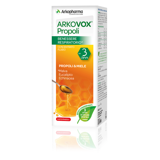 ARKOVOX PROPOLI CONCENTRATO FLUIDO 140 ML ARKOVOX PROPOLI CONCENTRATO FLUIDO 140 ML