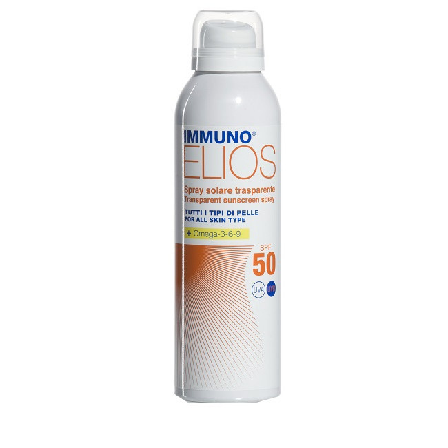 IMMUNO ELIOS SPRAY SOLARE TRASPARENTE SPF 50 150 ML IMMUNO ELIOS SPRAY SOLARE TRASPARENTE SPF 50 150 ML