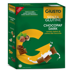 GIUSTO SENZA GLUTINE CHOCOPAFF DARK 300 G
