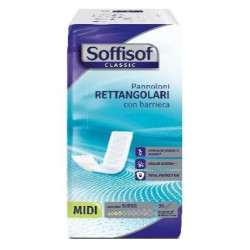 SOFFISOF CLASSIC PANNOLONE RETTANGOLARE CON BARRIERA 30 PEZZI