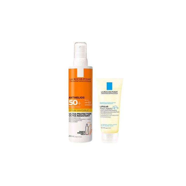 LA ROCHE POSAY ANTHELIOS SPRAY AP SHAKA 200 ML + OLIO 100 ML LA ROCHE POSAY ANTHELIOS SPRAY AP SHAKA 200 ML + OLIO 100 ML