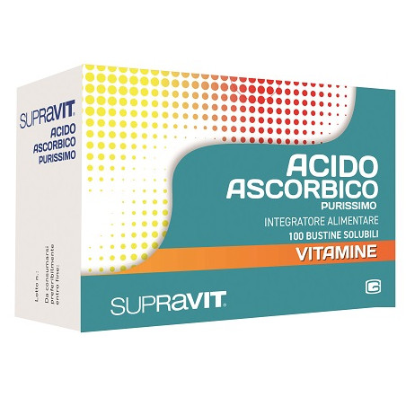 SUPRAVIT ACIDO ASCORBICO PURISSIMO 100 BUSTINE