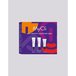 MYCLI ANTI GRAVITY DISCOVERY BOX 1 MYCLI LIFTABLE CREMA 15 ML + 1 MYCLI PLURIDAY 15 ML + 1 MYCLI REBUILDING 15 ML