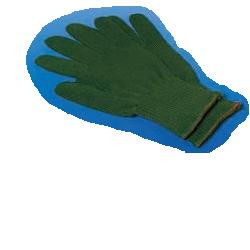 GUANTO IN PURO COTONE MISURA 7 IN FILO VERDE TRASPIRANTE ED ASSORBENTE 50 PEZZI