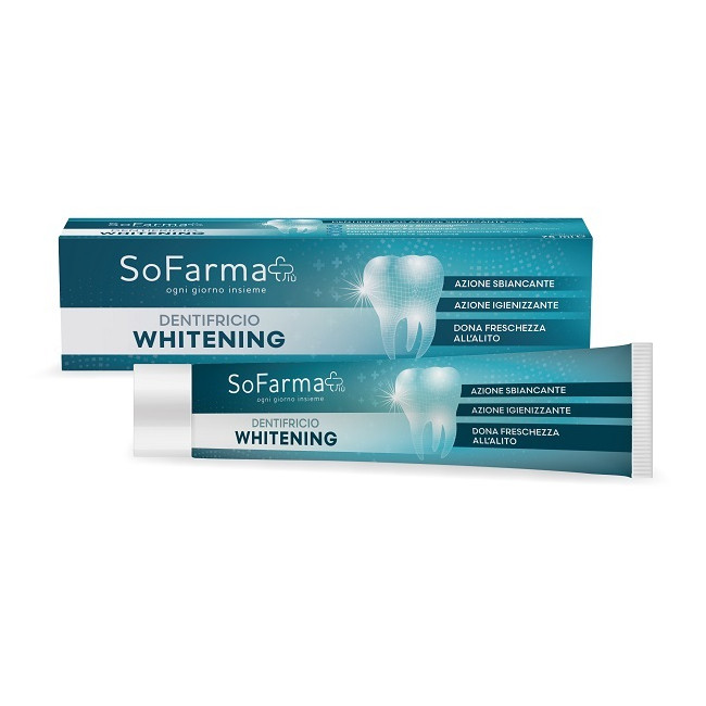 DENTIFRICIO WHITENING 75 ML SOFARMAPIU' DENTIFRICIO WHITENING 75 ML SOFARMAPIU'
