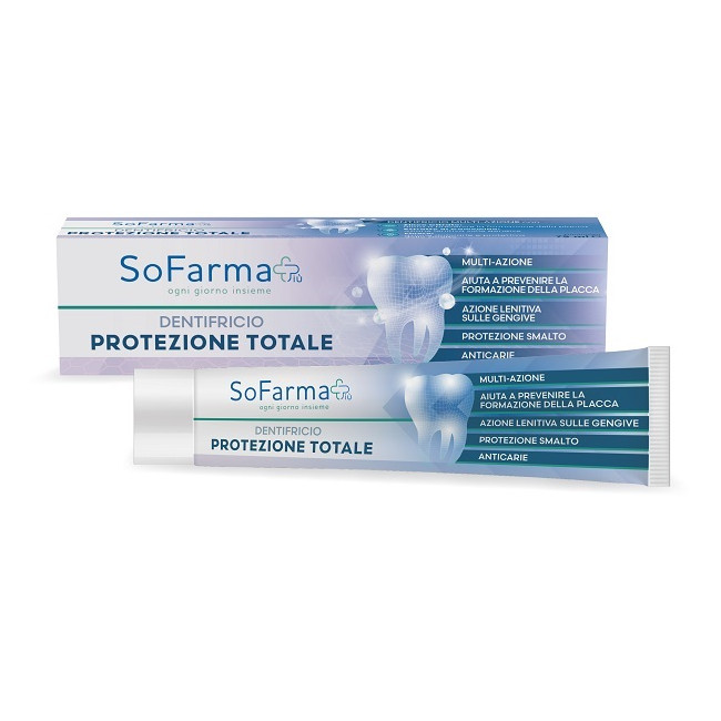 DENTIFRICIO PROTEZIONE TOTALE 75 ML SOFARMAPIU' DENTIFRICIO PROTEZIONE TOTALE 75 ML SOFARMAPIU'