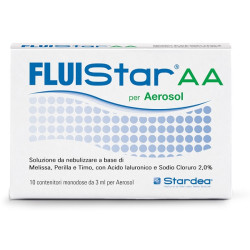 FLUISTAR AA 10 MONODOSE DA 3 ML PER AEROSOL