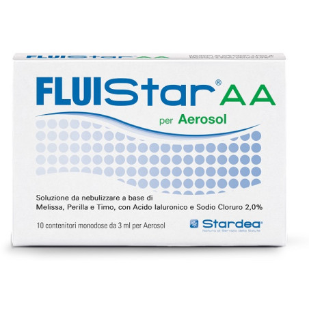 FLUISTAR AA 10 MONODOSE DA 3 ML PER AEROSOL FLUISTAR AA 10 MONODOSE DA 3 ML PER AEROSOL