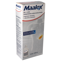 MAALOX*OS SOSP 250ML 4%+3,5%