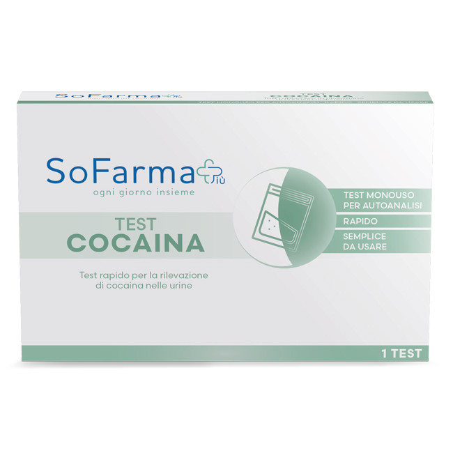 TEST AUTODIAGNOSTICO RAPIDO COCAINA SOFARMAPIU' TEST AUTODIAGNOSTICO RAPIDO COCAINA SOFARMAPIU'