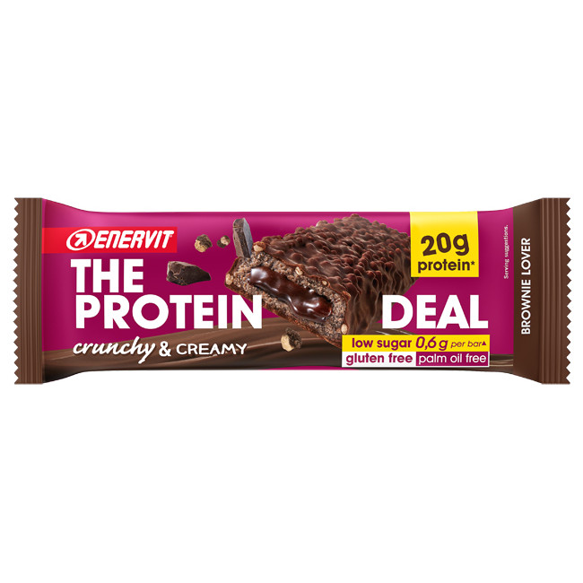 THE PROTEIN DEAL BROWNIE LOVER BARRETTA 55 G THE PROTEIN DEAL BROWNIE LOVER BARRETTA 55 G