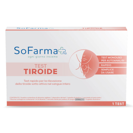 TEST AUTODIAGNOSTICO TIROIDE SOFARMAPIU'