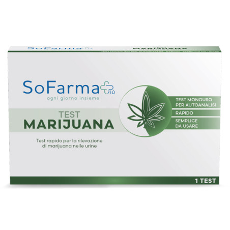 TEST AUTODIAGNOSTICO RAPIDO MARIJUANA SOFARMAPIU'