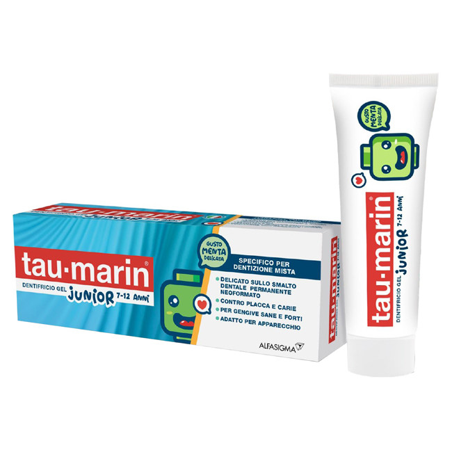 TAU MARIN DENTIFRICIO JUNIOR 7-12 ANNI 50 ML TAU MARIN DENTIFRICIO JUNIOR 7-12 ANNI 50 ML