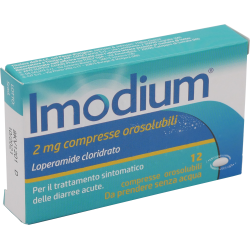 IMODIUM*12CPR OROSOL 2MG