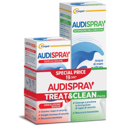 AUDISPRAY BIPACK TREAT&CLEAN ADULT SPRAY 50 ML + ULTRA SPRAY 20 ML