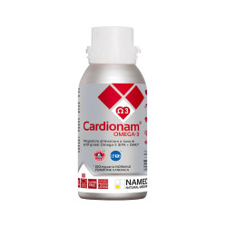 Confezione da 80 capsule di Named Cardionam Omega 3 per il benessere del cuore