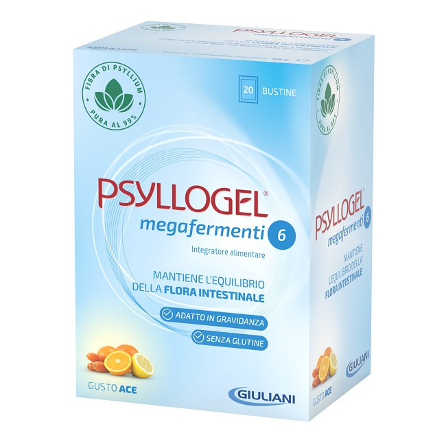 PSYLLOGEL MEGAFERMENTI 6 GUSTO ACE 20 BUSTINE PSYLLOGEL MEGAFERMENTI 6 GUSTO ACE 20 BUSTINE