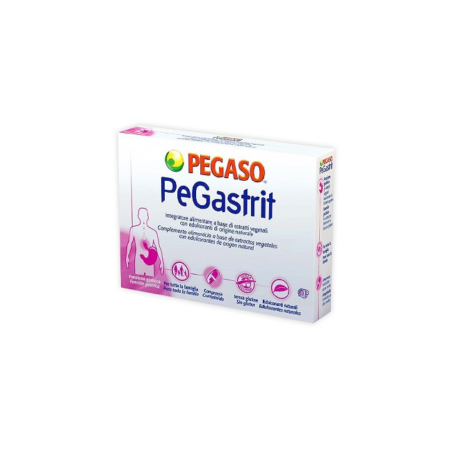 Pegaso PeGastrit Integratore Alimentare 24 Compresse Pegaso PeGastrit Integratore Alimentare 24 Compresse