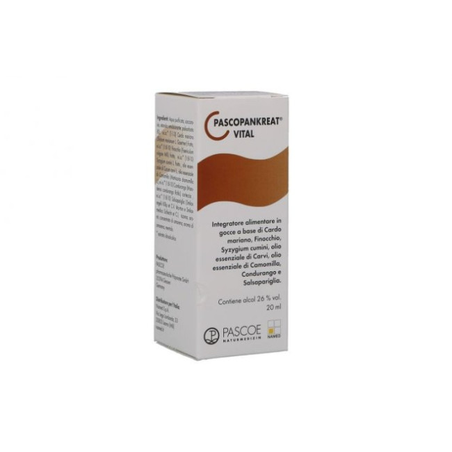 Pascopankreat Vital Gocce Integratore Alimnetare 20ml Pascopankreat Vital Gocce Integratore Alimnetare 20ml