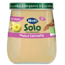 HERO SOLO OMOGENEIZZATO MELA CANNELLA 120 G