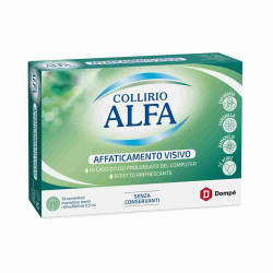 COLLIRIO ALFA AFFATICAMENTO VISIVO 10 PEZZI DA 0,5 ML