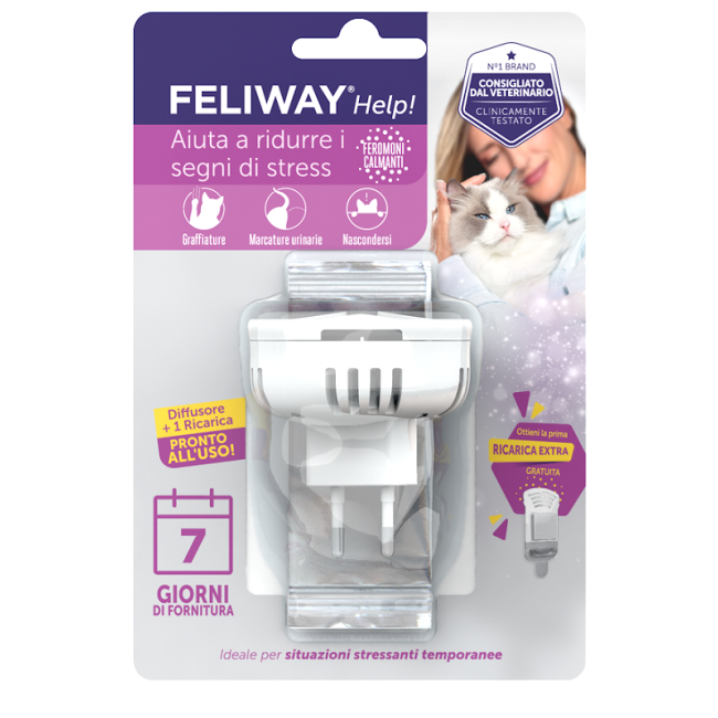 FELIWAY HELP DIFFUSORE + RICARICA FELIWAY HELP DIFFUSORE + RICARICA