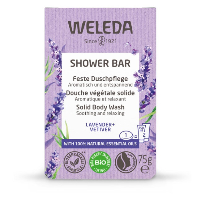 BAGNO DOCCIA SOLIDO LAVANDA + VETIVER 75 G BAGNO DOCCIA SOLIDO LAVANDA + VETIVER 75 G