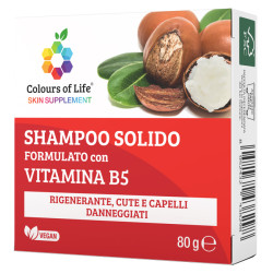 COLOURS OF LIFE VITAMINA B5 SHAMPOO SOLIDO 80 G