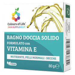 COLOURS OF LIFE VITAMINA E BAGNO DOCCIA SOLIDO 80 G