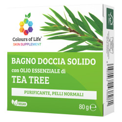 COLOURS OF LIFE TEA TREE BAGNO DOCCIA SOLIDO 80 G