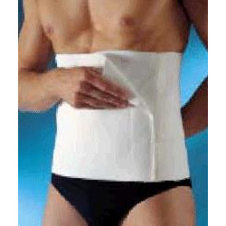 CIZETA ORTO' FLEXA FASCIA POSTOPERATORIA H 27 JOLLY A TRE STRISCE UNITE BIANCO 6