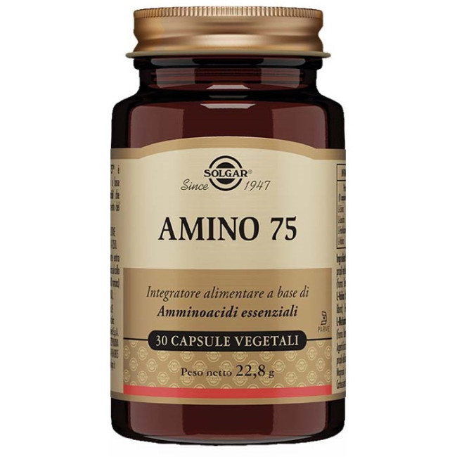 AMINO 75 30 CAPSULE VEGETALI AMINO 75 30 CAPSULE VEGETALI