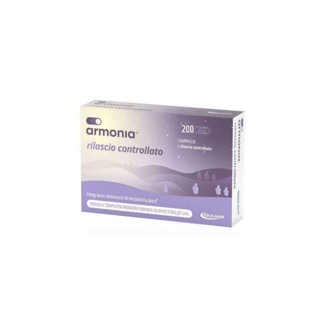 Confezione risparmio da 200 compresse di Armonia integratore con melatonina per dormire bene Confezione risparmio da 200 compresse di Armonia integratore con melatonina per dormire bene