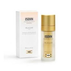 Flacone da 30 ml di Isdin Isdinceutics Melaclear siero viso anti-macchia.