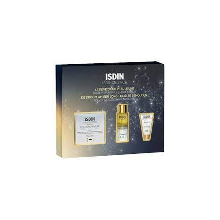 ISDINCEUTICS PACK RUTINA NORM NAVIDAD 2023 1 CREMA 50 ML + 1 CONTORNO OCCHI 3 ML + 1 DETERGENTE 27 ML