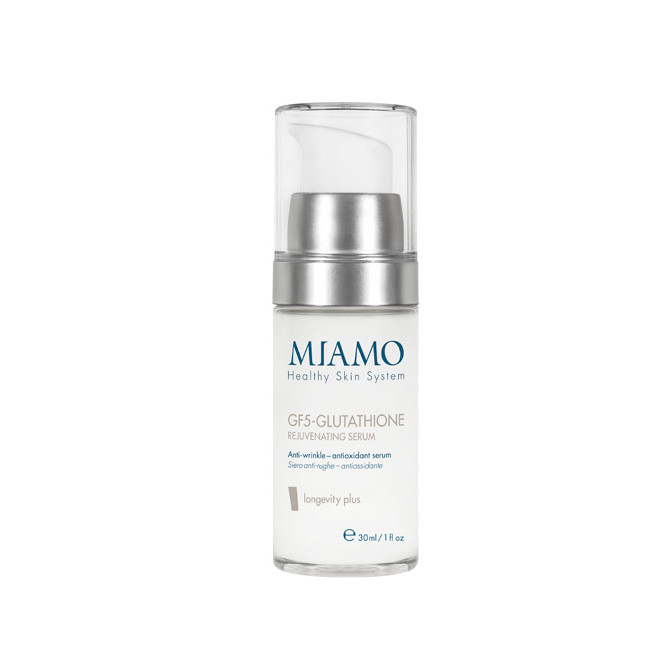MIAMO LONGEVITY PLUS GF5-GLUTATHIONE REJUVENATING SERUM 30 ML MIAMO LONGEVITY PLUS GF5-GLUTATHIONE REJUVENATING SERUM 30 ML