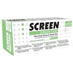TEST ONE STEP STREP A AUTODIAGNOSTICO DETERMINAZIONE QUALITATIVA ANTIGENI STREPTOCOCCO A DA TAMPONE FARINGEO