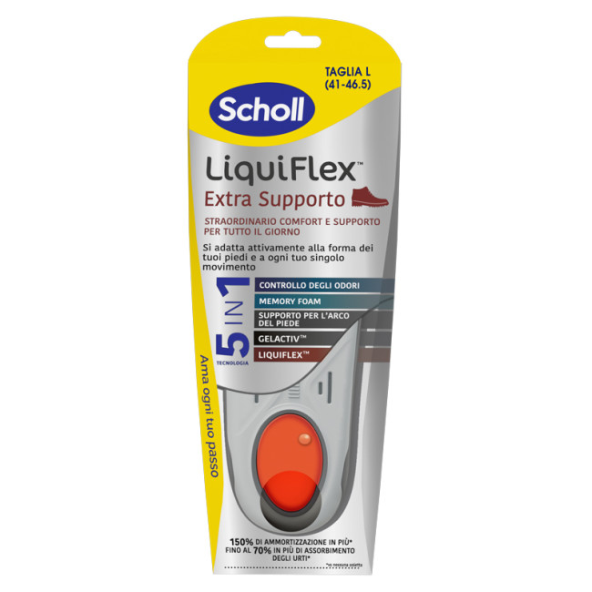 SCHOLL LIQUIFLEX EXTRA SUPPORT TAGLIA LARGE SCHOLL LIQUIFLEX EXTRA SUPPORT TAGLIA LARGE