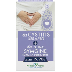 GSE CYSTITIS RAPID 30 COMPRESSE + SYMGINE SCHIUMA 100 ML