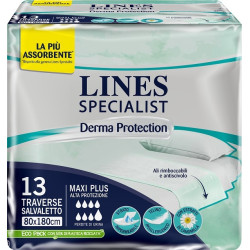 TRAVERSA PER INCONTINENZA LINES SPECIALIST DERM AP 80X180 13 PEZZI