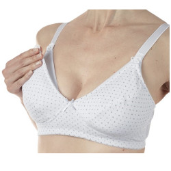 MAMMY REGGISENO MICROFIBRA ALLATTAMENTO WHITE 5D